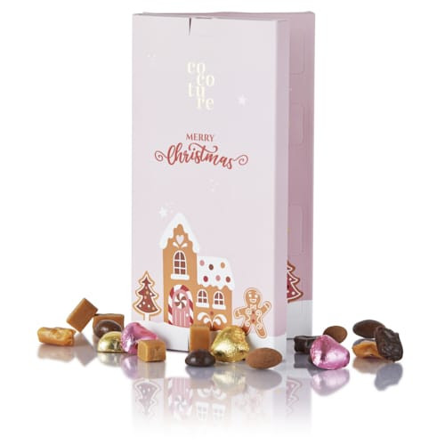 Retro Kinder Adventskalender Mix von Schokolade, Lakritz, Marzipan etc. 220g