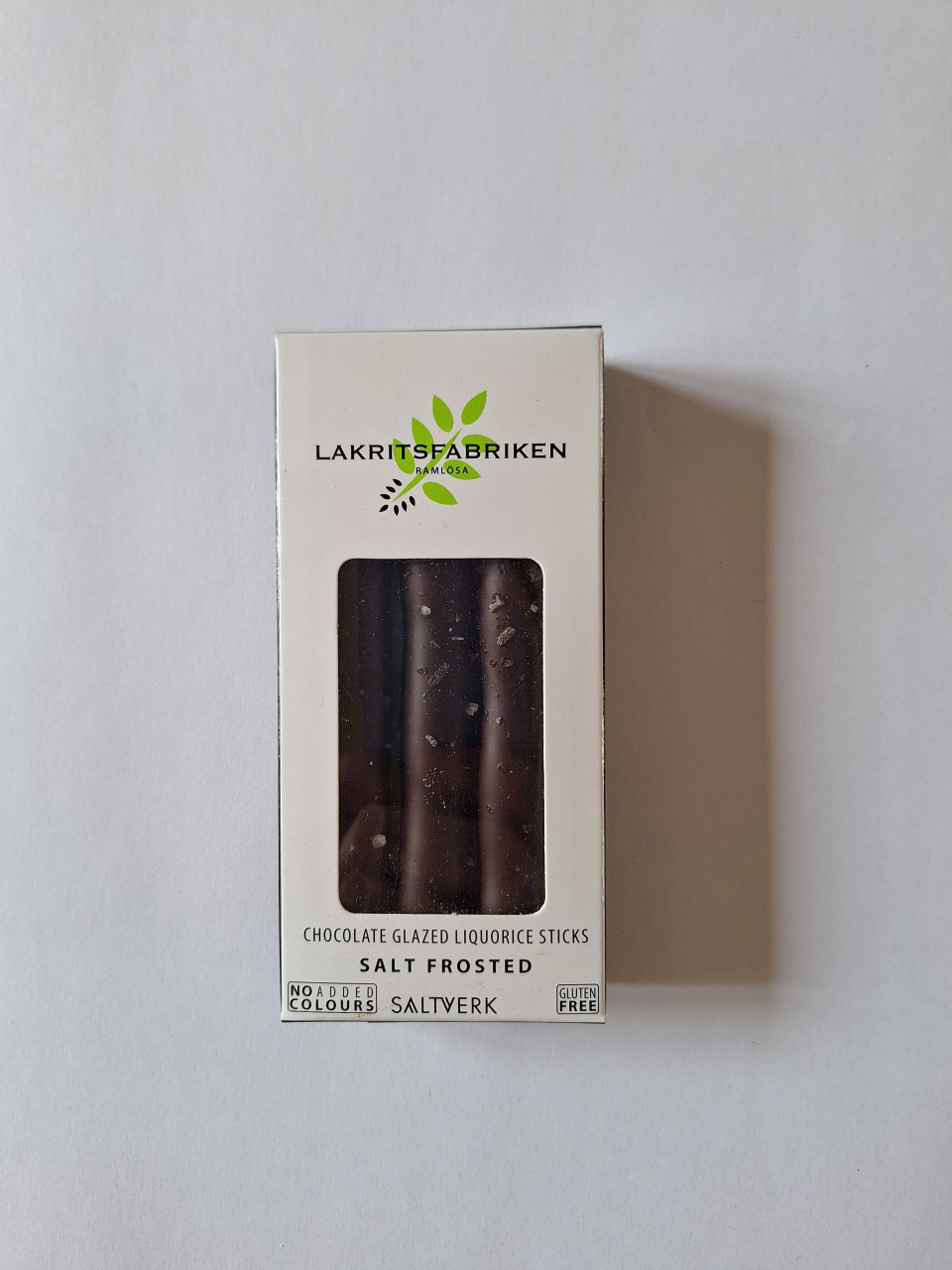 Chocolate Glazed Liquorice Sticks Salt Frosted
