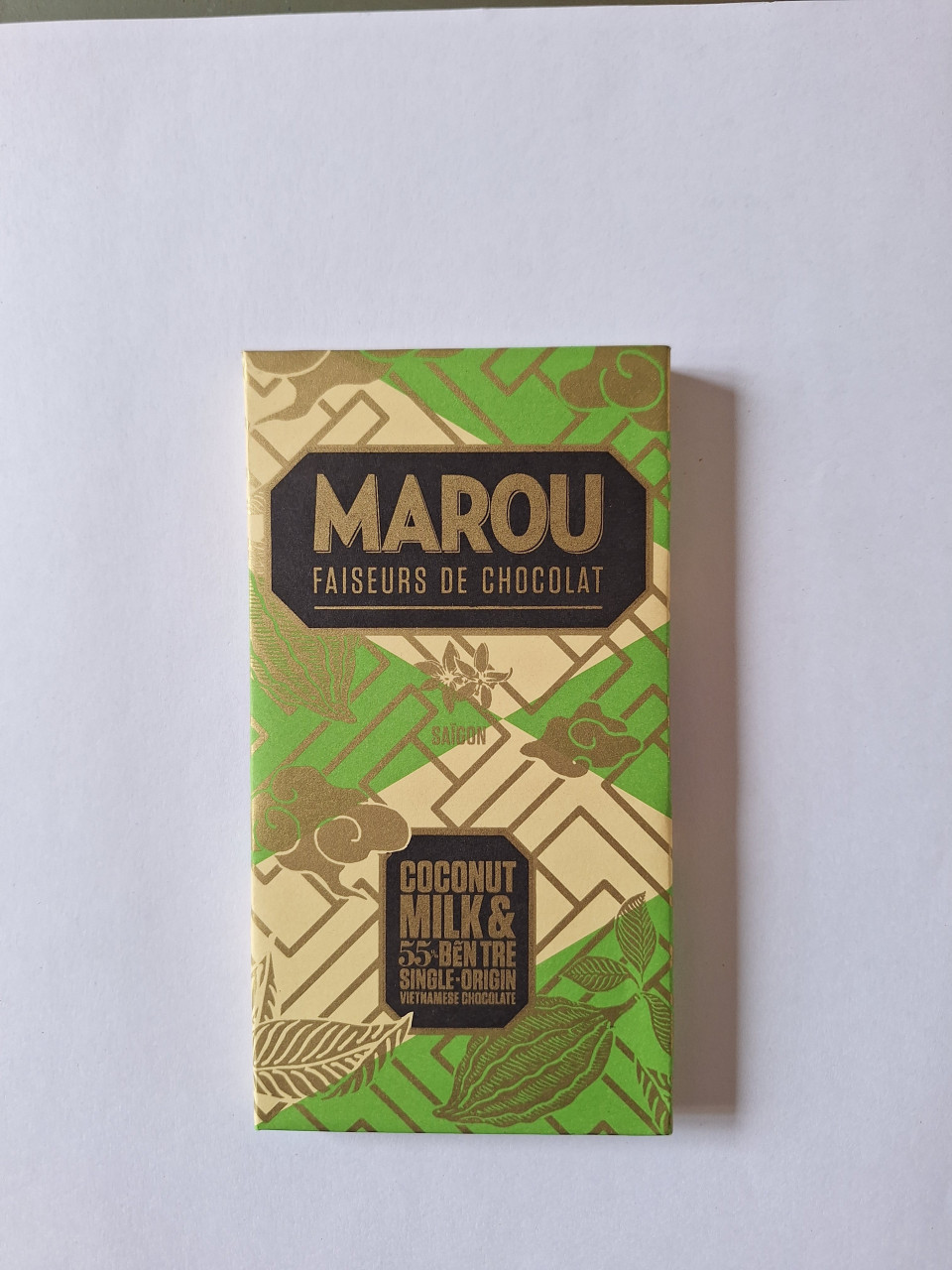 Marou Coconut Milk Ben Tre 55% Tafel