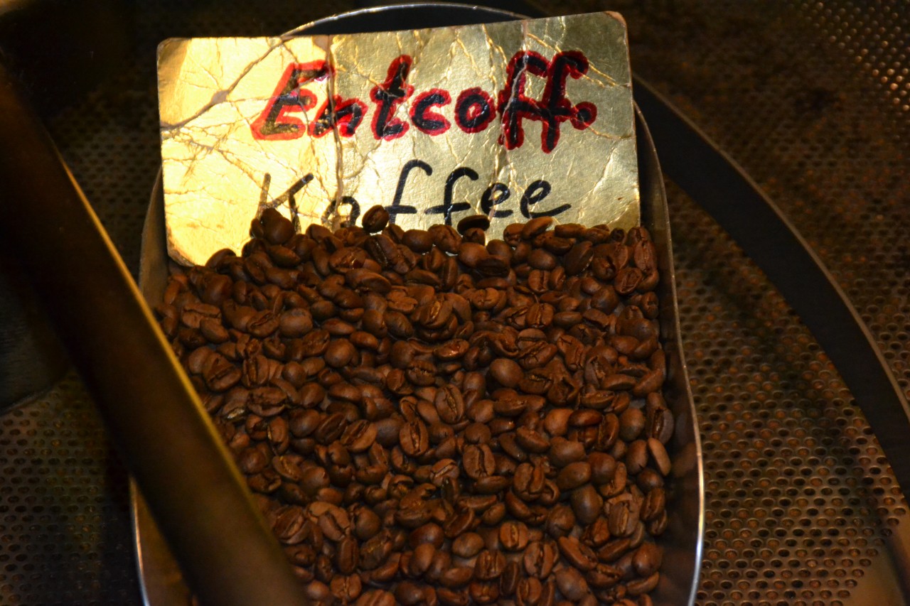 entcoffeinierter Kaffee